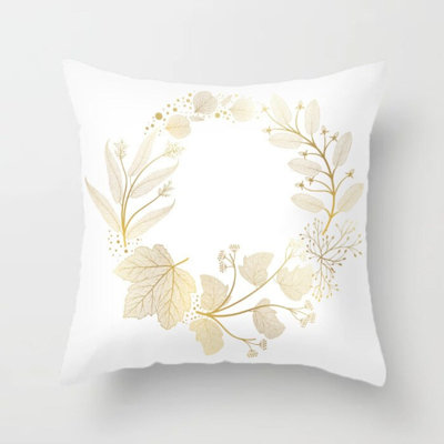 Clarington Floral Square Cushion Cover