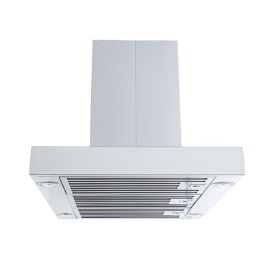 PROLINE 42-inch Island Range Hood, Ducted, 1100 CFM, Stainless Steel, LED Lights, ULTRA-QUIET Blower Motor, 6 Speed, 3-Year Warranty, Dishwasher-Safe Filters