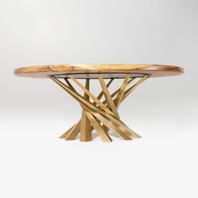  Filar Gold Metal Coffee Table Base