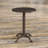 Elegant Gray 18" Adjustable Industrial Side Table with Claw Foot Base