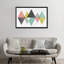 « mod triangles ii », impression sur toile tendue-72691309-72691307-72691308