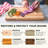 J.K. Adams Pig-Shaped Cutting Board for Cheese and Charcuterie, Maple, 10" x 12"-2106569