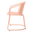 Chaises de bistro élégantes pour l'extérieur - mobilier en fer fabriqué en corail-95545139