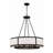 Lavonte 8 Light Black Forged Chandelier