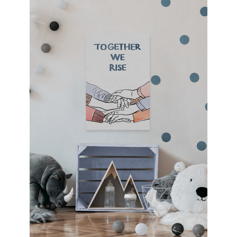 «Bragdon Together We Rise», reproduction sur toile tendue, H 36 po x l 24 po x P 1,5 po