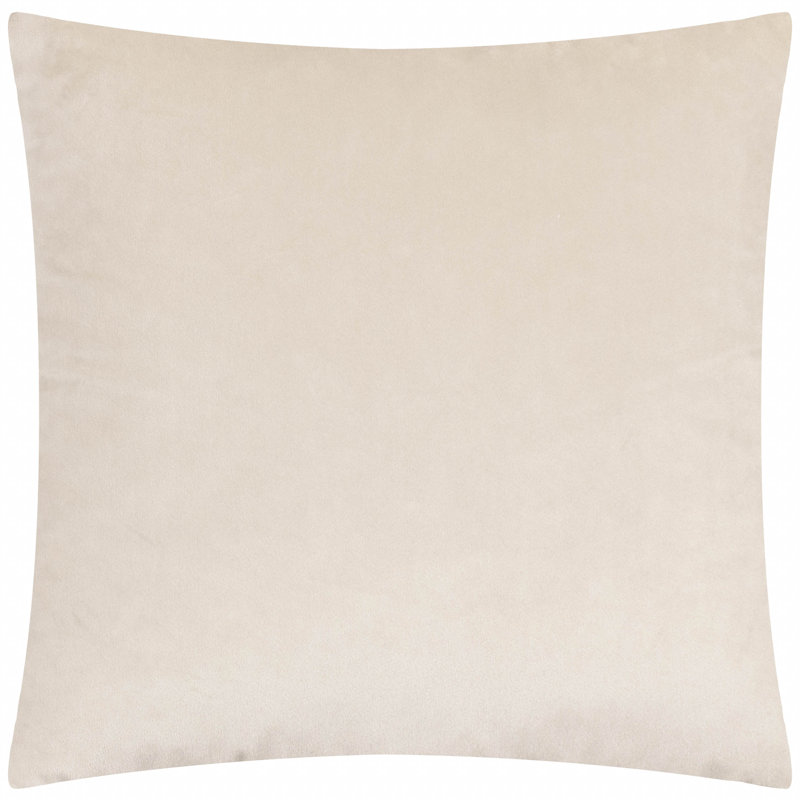 Evoke Geometric Square Cushion, Pillow Cover Only - No Insert, Square 45cm, Ivory