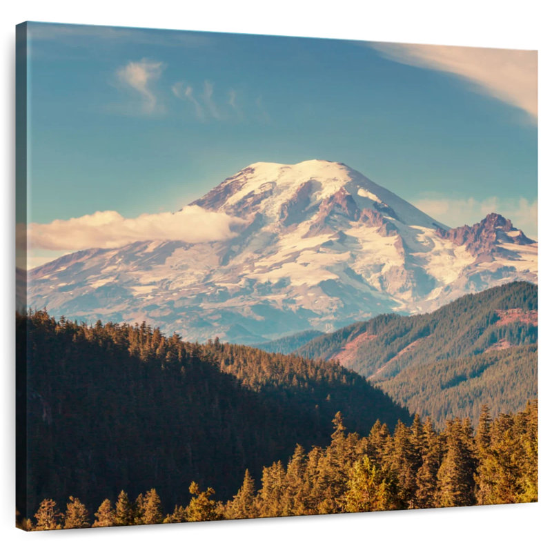 Alvord Mt. Rainier Morning Glow, H 10 po x l 10 po