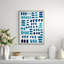 Blue Arrangement III Print by Guseul Park-46318987-47479912