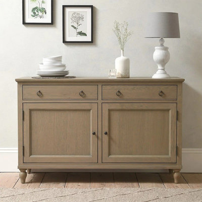 American-style distressed storage cabinet