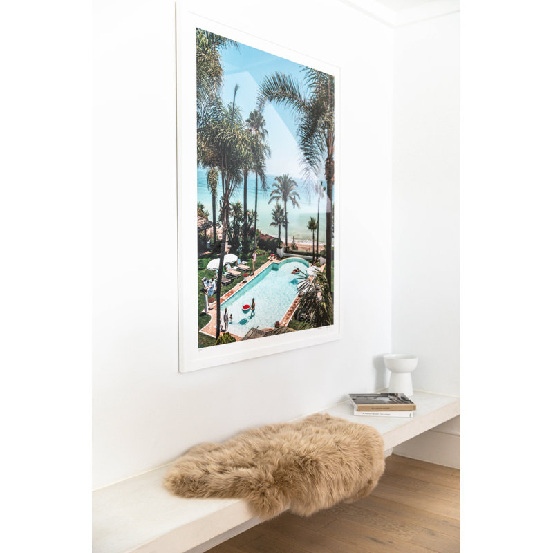 Fibre by Auskin Area Rug Handcrafted Longwool Sheepskin Indoor Area Rug 24" W x 39" D