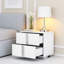 Table de chevet avec miroir Glam