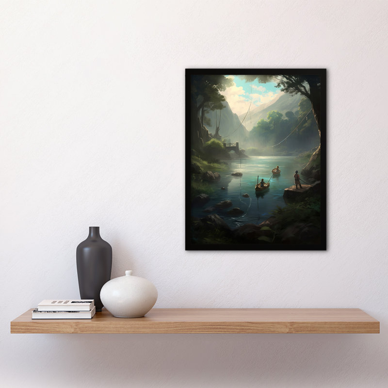 Actrice Single Picture Frame Print