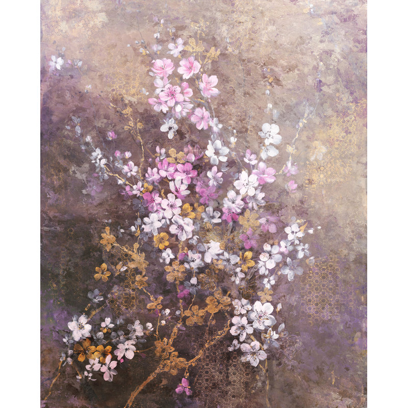 Panneau mural 4 panneaux Hanami L 8,2 pi x l 78,8 po