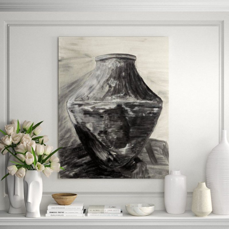 Vaisseau II Print by FORM Design Studio, 40" H x 30" W x 1.5" D, Image Brush Gel