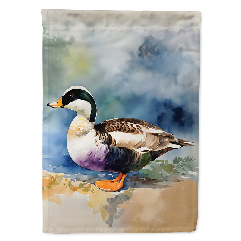 Double Sided 15.5 in. H x 11.25 in. W Polyester Animal Garden flag