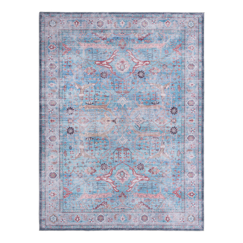 Haight Floral Indoor Rug, Rectangle 9'2" x 12'