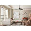 Circe 6 Light Metal Dimmable Chandelier-2036647260