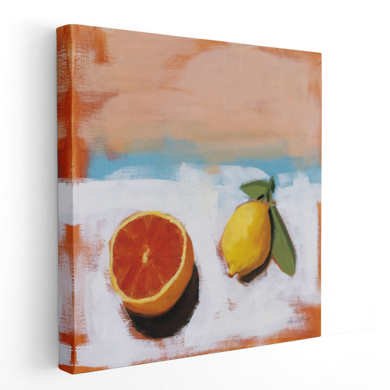 «Fruit and Cheer I», reproduction d'art sur toile, H 16 po x l 16 po