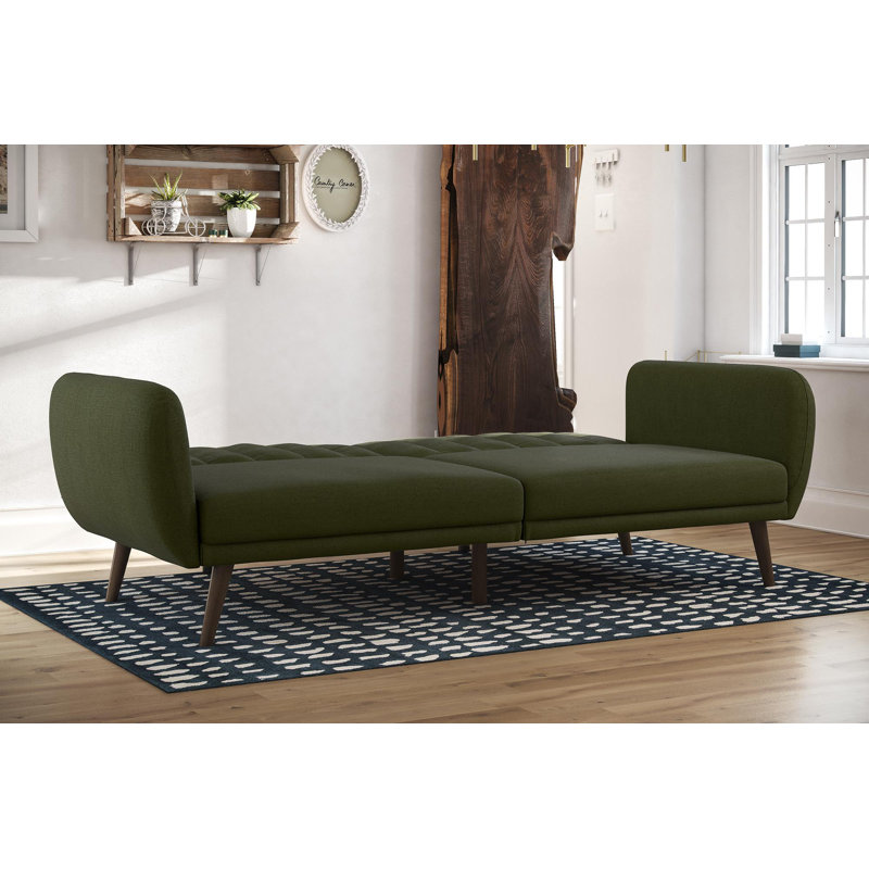 Gaugain 3 Seater Sleeper, Dark Green