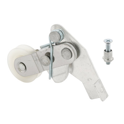 Sliding Screen Door Spring-Loaded Roller Assembly, 1 in. Diameter High Density Polyethylene Roller (Single Pack)