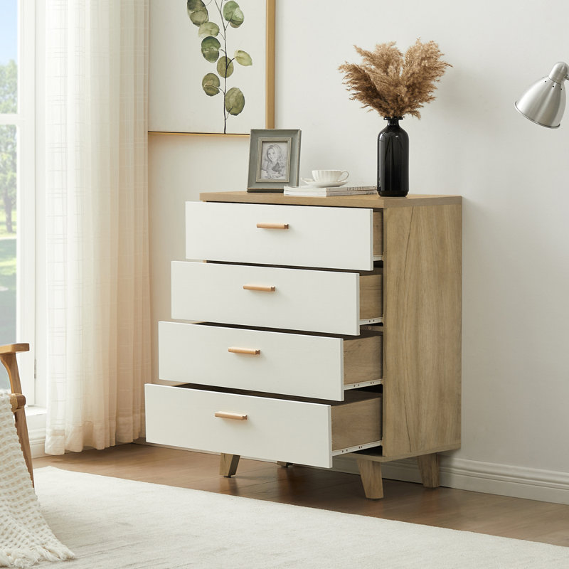 Buffet en bois massif avec poignée pour la salle à manger