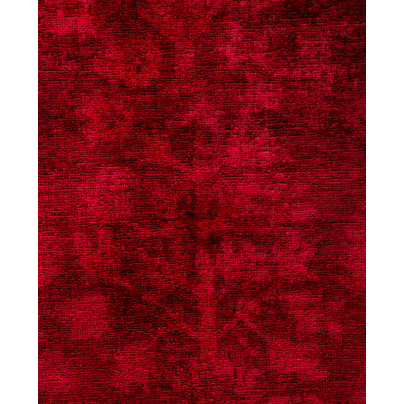 Overdyed One-of-a-Kind 3' 1" X 5' 0" Hand Knotted Area Rug