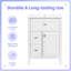 Unique 24" Bathroom Vanity With Ceramic Top-65205044-65205042