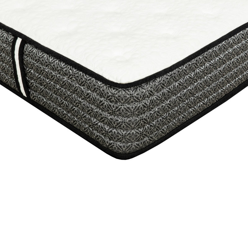 Matelas moelleux en mousse viscoélastique imprégnée de gel et à ressorts ensachés, Lit double