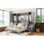 Lit escamotable Murphy avec placard, tiroirs et tablettes-1709691397-1709691400