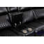 Sectional Recliner Sofa Set For Living Room Bluetooth Three Speaker ,Led Lighting And Cup Holders-374333697