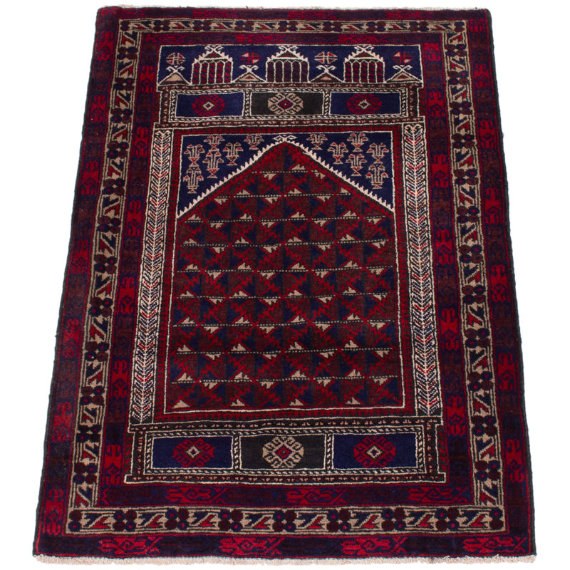 Crockrell Wool Geometric Indoor Rug