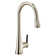 Sinema Pull Down Touchless Single Handle Kitchen Faucet with Voice Control, Motion Sense and With Accessories