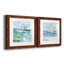 Jour sur le lac - ensemble de 2 peintures-1973916033-1973916048