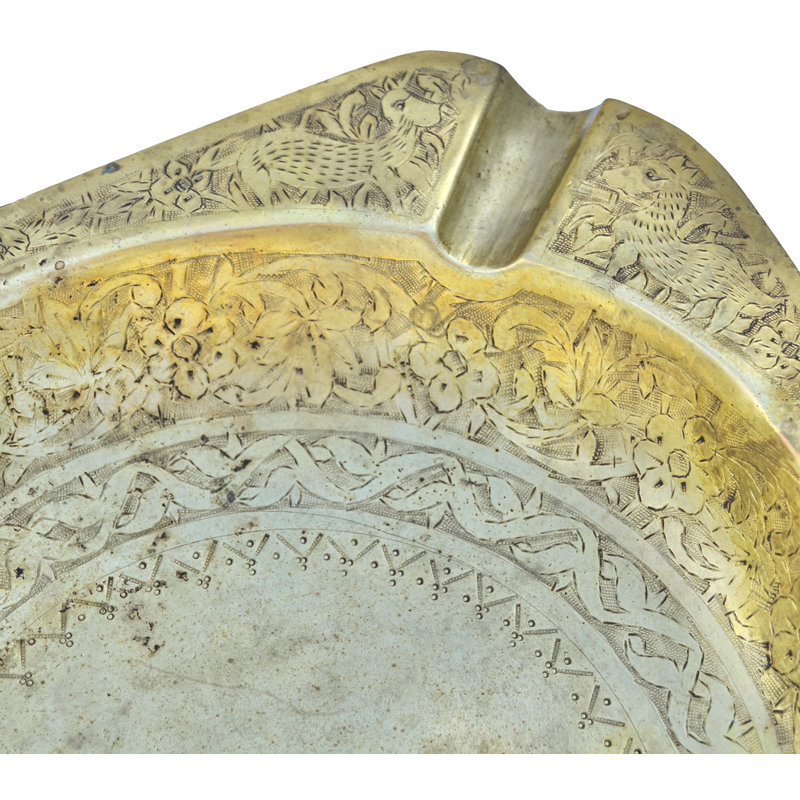 The Moroccan Room Brass Ashtray
