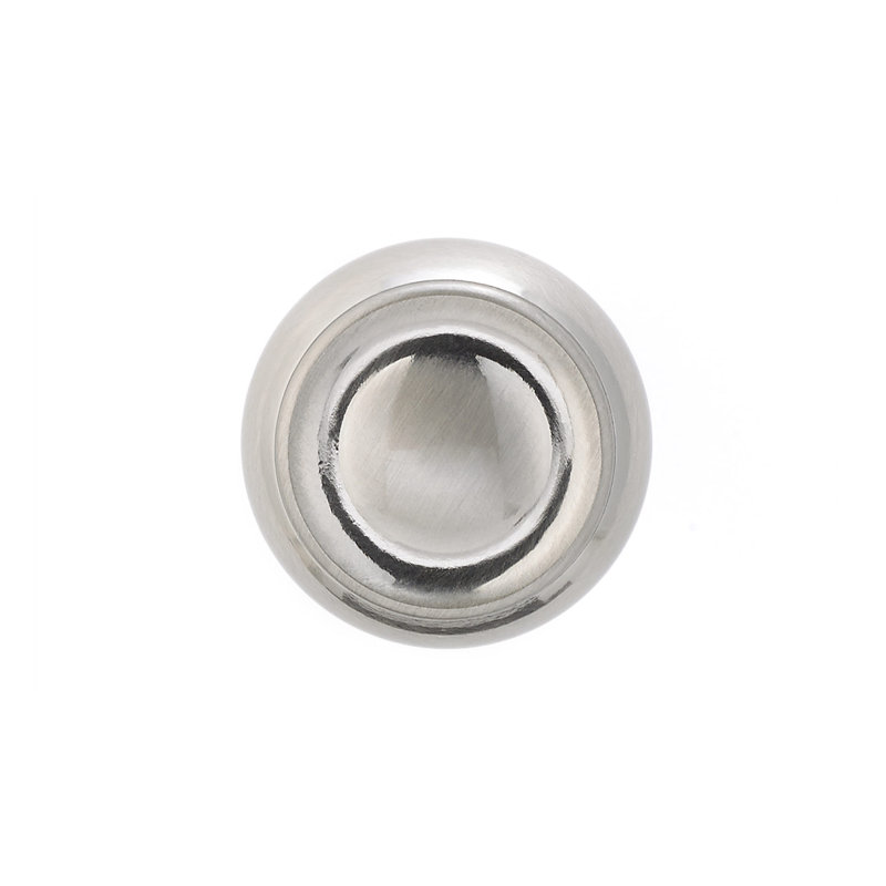 Poignée ronde 1 3/16" de diamètre Expression, Nickel brossé