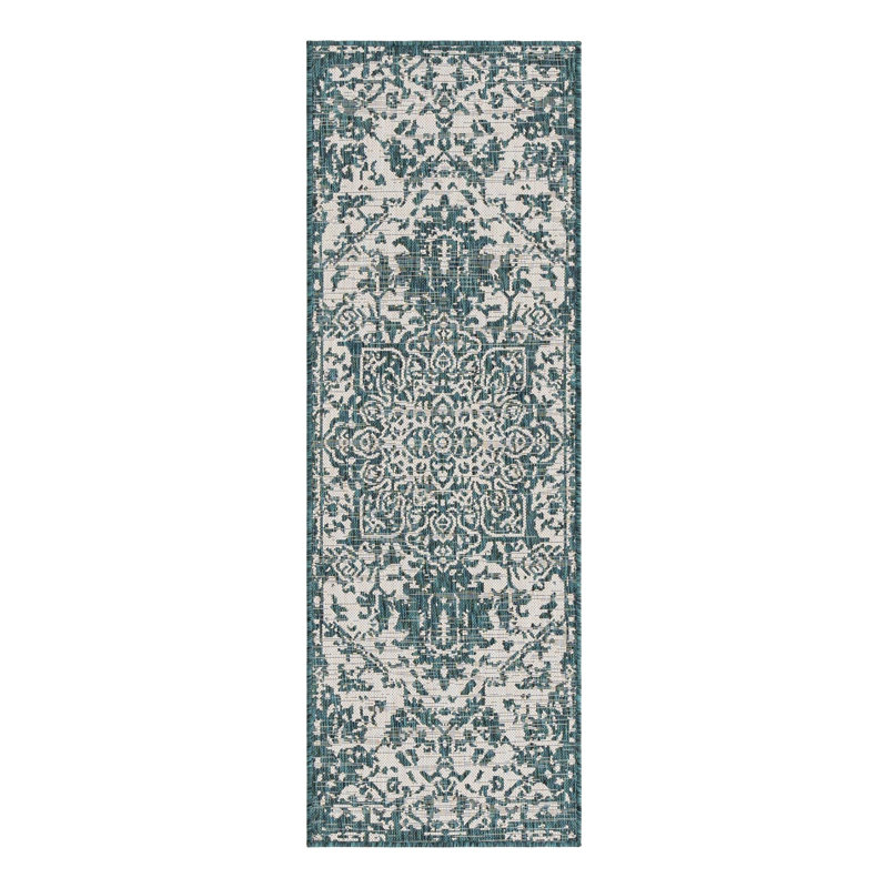 Jill Zarin Dubai Indoor/Outdoor Rug, Runner 2' x 6'1"