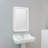16 Inch Bathroom Medicine Cabinet, Wall Mounted, Mirror-706755311-704702493
