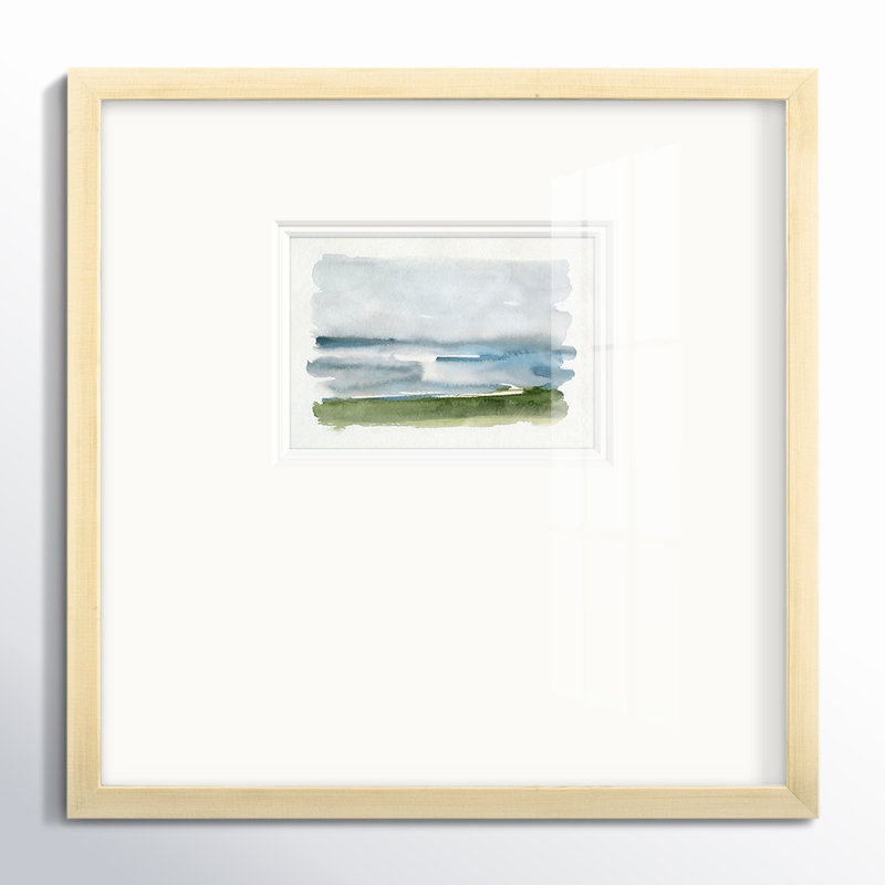 Coastline Splash II, 17" H x 17" W x 1.25" D, Natural