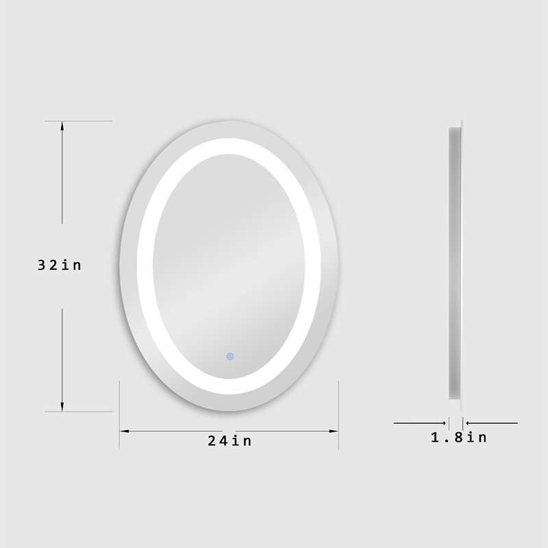 Ankrum Flat Wall Mirror
