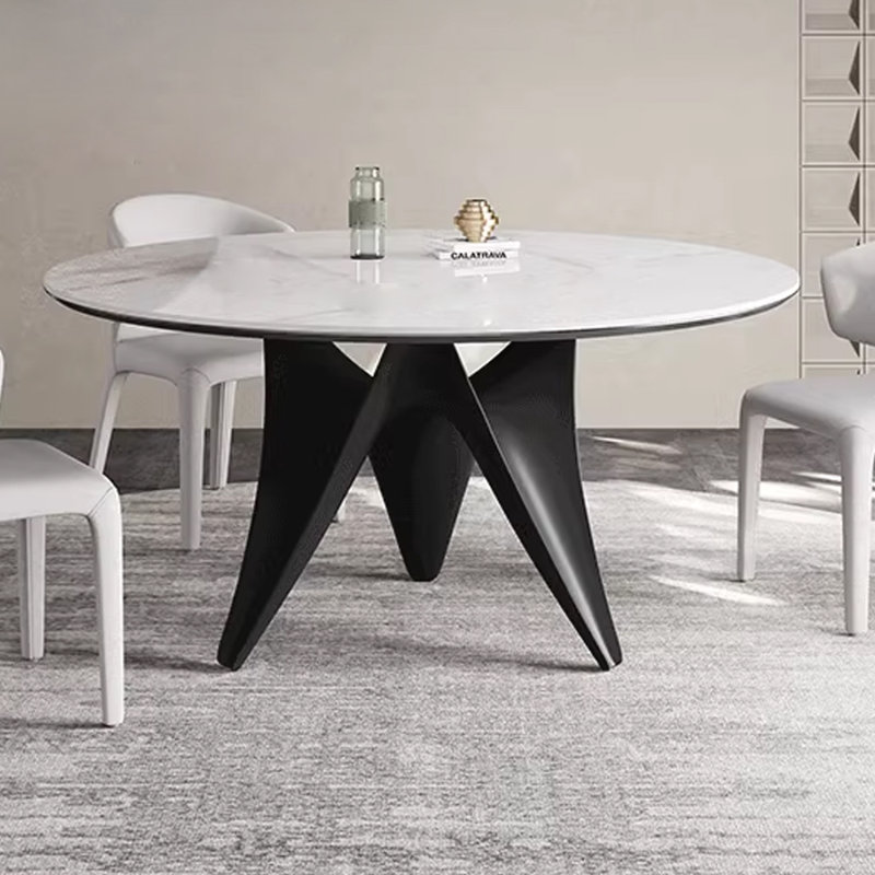 Tomari Round Dining Table, 29.53"H x 59.06"L x 59.06"W