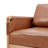 Qani Faux Leather Armchair