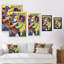 Abstrait deux femmes rencontrant - peinture-498538330-498538335