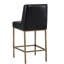 Tabouret de comptoir Leighland - noir charbon-1126285372-1126196781