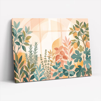 «Botanical Garden», reproduction d'art sur toile, ensemble de 1
