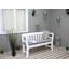 Deale Solid Wood Pine Outdoor Bench-111793992