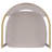 Schutt Boucle Upholstered Metal Dining Arm Chairs
