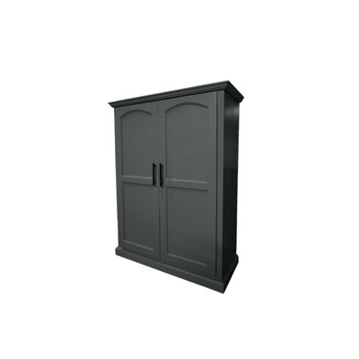 Modern Kitchen Pantry with arched doors