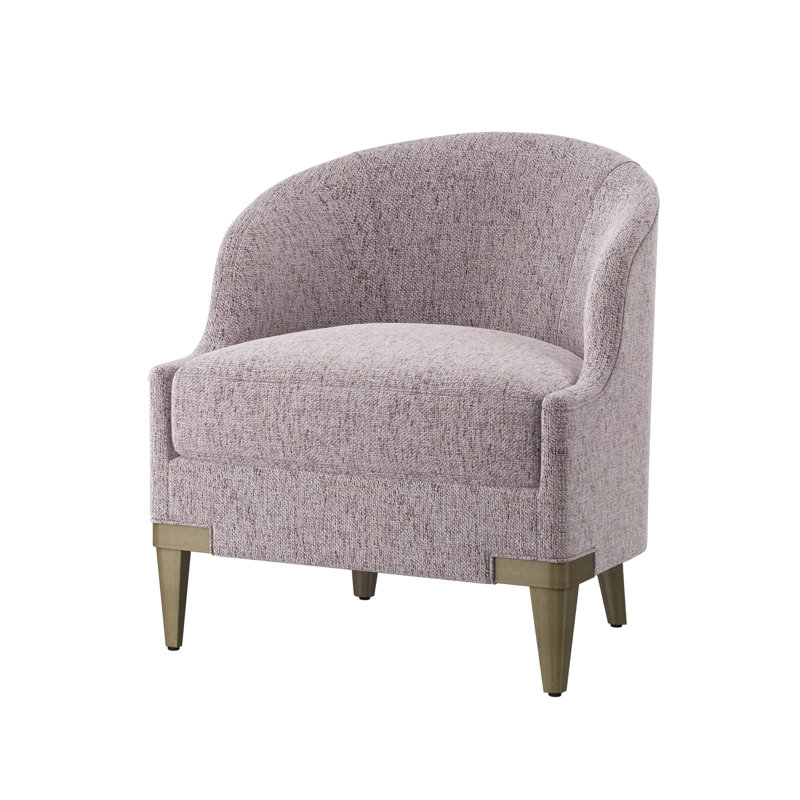 Fauteuil demi-tonneau Lafayette, Milsap Spray (tissu performance) 1356-93, Dune