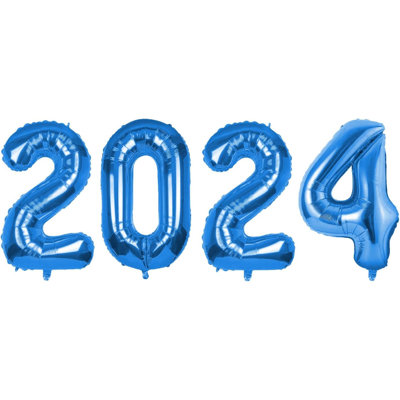 PMU Graduation 2024 40inch Mylar Balloons Celebration Accessories 4pkg Pkg1