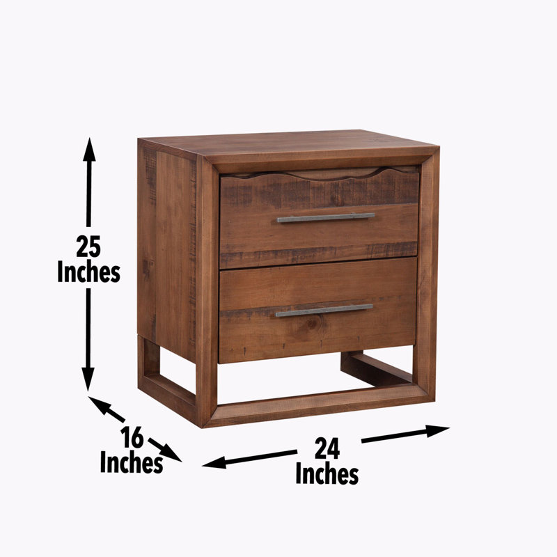 Branchville 61'' W Wood Nightstand